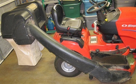Simplicity clean sweep twin grass catcher online